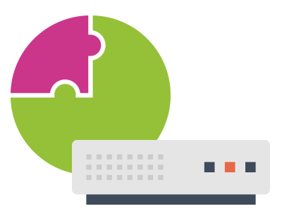 A markedly better resource usage